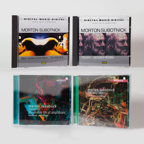 Morton Subotnick: WERGO label collection (4x CD releases)